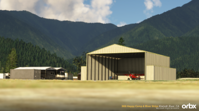 36S Happy Camp & River Strips Klamath River, CA - Microsoft Flight Simulator screenshot
