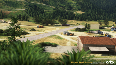 36S Happy Camp & River Strips Klamath River, CA - Microsoft Flight Simulator screenshot