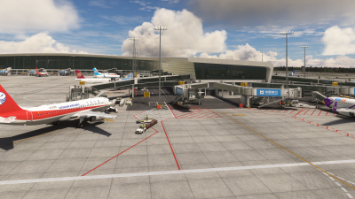 ZHCC Zhengzhou Xinzheng International Airport - Microsoft Flight Simulator screenshot