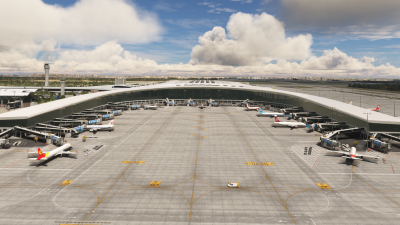 ZHCC Zhengzhou Xinzheng International Airport - Microsoft Flight Simulator screenshot