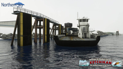 PAKT Ketchikan Airport - Microsoft Flight Simulator screenshot
