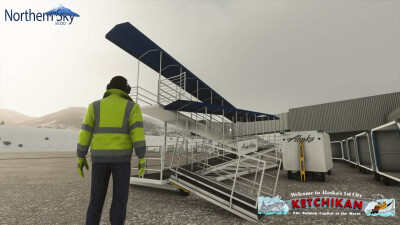 PAKT Ketchikan Airport - Microsoft Flight Simulator screenshot