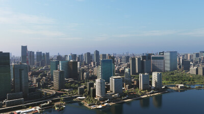 SamScene3D Tokyo City Times - Microsoft Flight Simulator screenshot