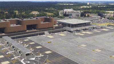 ELLX Luxembourg Airport - Microsoft Flight Simulator screenshot
