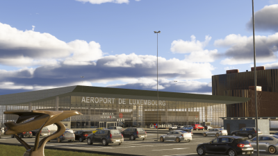 ELLX Luxembourg Airport - Microsoft Flight Simulator 2024 screenshot