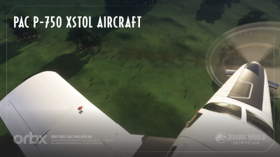 Jurassic World Archipelago and PAC750 - Microsoft Flight Simulator 2024 screenshot