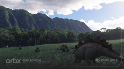 Jurassic World Archipelago and PAC750 - Microsoft Flight Simulator 2024 screenshot