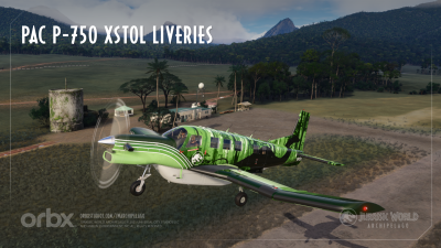 Jurassic World Archipelago and PAC750 - Microsoft Flight Simulator 2024 screenshot