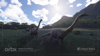 Jurassic World Archipelago and Volanta Premium - Microsoft Flight Simulator 2024 screenshot