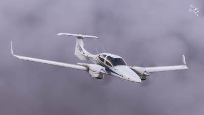 COWS DA42 Series - Microsoft Flight Simulator 2024 screenshot
