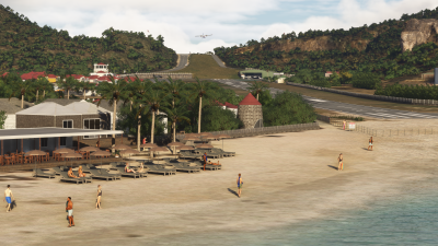 TFFJ St. Barthélemy Airport - Microsoft Flight Simulator screenshot
