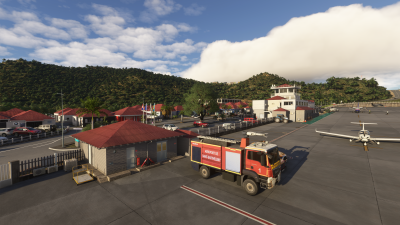 TFFJ St. Barthélemy Airport - Microsoft Flight Simulator 2024 screenshot