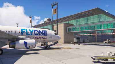 UDYZ Yerevan Zvartnots International Airport - Microsoft Flight Simulator 2024 screenshot