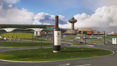 UDYZ Yerevan Zvartnots International Airport - Microsoft Flight Simulator 2024 screenshot