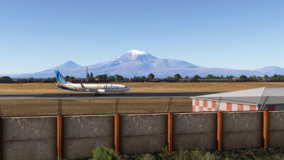 UDYZ Yerevan Zvartnots International Airport - Microsoft Flight Simulator 2024 screenshot