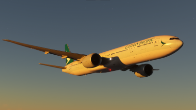 Boris Audio Works PMDG B777 General Electric (GE) Sound Set - Microsoft Flight Simulator screenshot