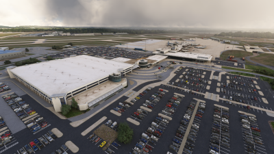 KLIT Little Rock Clinton National Airport - Microsoft Flight Simulator screenshot