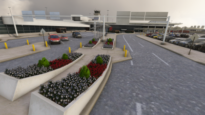 KLIT Little Rock Clinton National Airport - Microsoft Flight Simulator screenshot