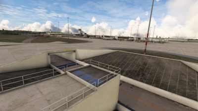 KLIT Little Rock Clinton National Airport - Microsoft Flight Simulator screenshot