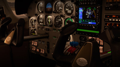Carenado PA44 - Microsoft Flight Simulator screenshot