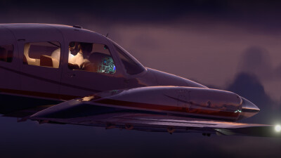 Carenado PA44 - Microsoft Flight Simulator screenshot