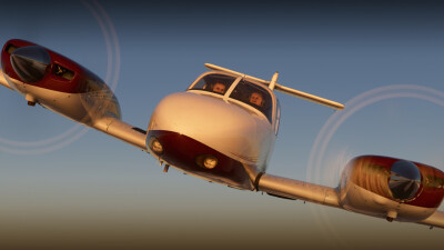 Carenado PA44 - Microsoft Flight Simulator screenshot