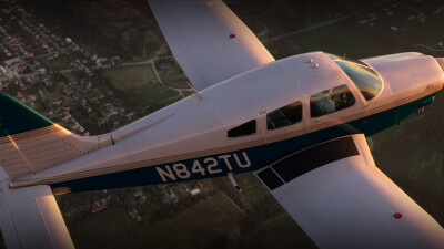 Carenado PA28R-201 - Microsoft Flight Simulator screenshot