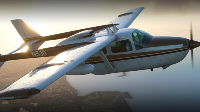 Carenado C337H - Microsoft Flight Simulator screenshot