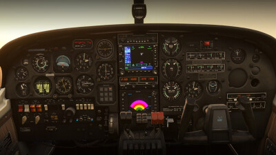 Carenado C337H - Microsoft Flight Simulator screenshot