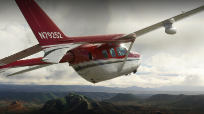 Carenado C337H - Microsoft Flight Simulator screenshot