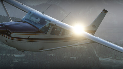 Carenado C182 RG II - Microsoft Flight Simulator screenshot