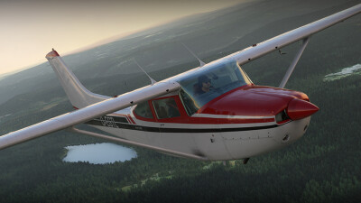Carenado C182 RG II - Microsoft Flight Simulator screenshot