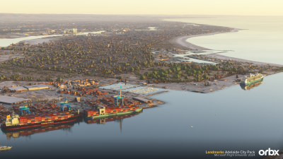 Landmarks Adelaide City Pack - Microsoft Flight Simulator 2024 screenshot