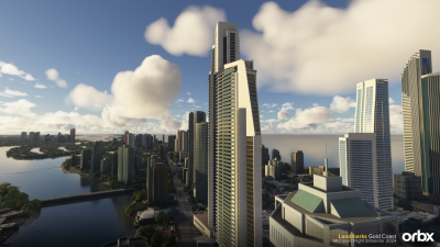 Landmarks Gold Coast - Microsoft Flight Simulator 2024 screenshot