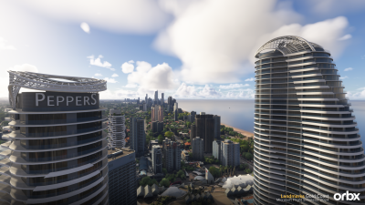 Landmarks Gold Coast - Microsoft Flight Simulator 2024 screenshot