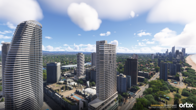 Landmarks Gold Coast - Microsoft Flight Simulator 2024 screenshot