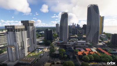 Landmarks Gold Coast - Microsoft Flight Simulator 2024 screenshot