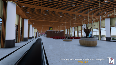 VOBL Bengaluru Kempegowda International Airport - X-Plane 12 screenshot
