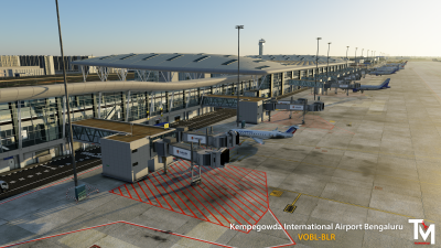 VOBL Bengaluru Kempegowda International Airport - X-Plane 12 screenshot