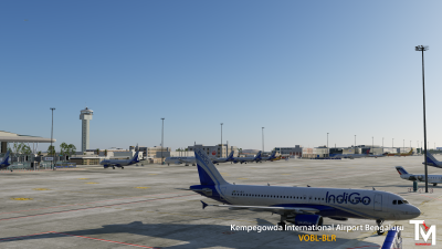VOBL Bengaluru Kempegowda International Airport - X-Plane 12 screenshot