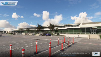 LFKJ Ajaccio Napoleon Bonaparte Airport - Microsoft Flight Simulator screenshot
