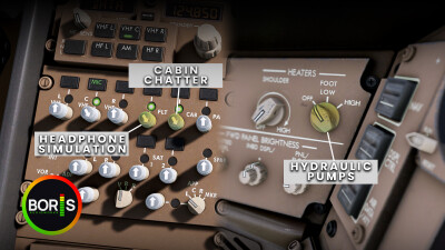 Boris Audio Works PMDG B777 General Electric (GE) Sound Set - Microsoft Flight Simulator 2024 screenshot