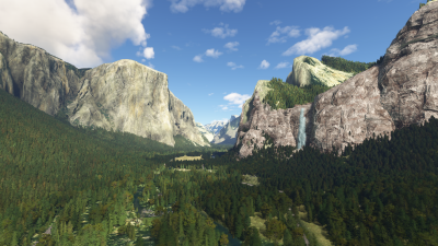 Cli4D Designs Yosemite Valley - Microsoft Flight Simulator screenshot