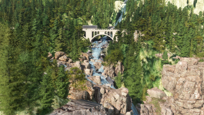 Cli4D Designs Yosemite Valley - Microsoft Flight Simulator screenshot