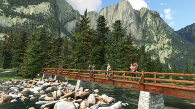 Cli4D Designs Yosemite Valley - Microsoft Flight Simulator screenshot