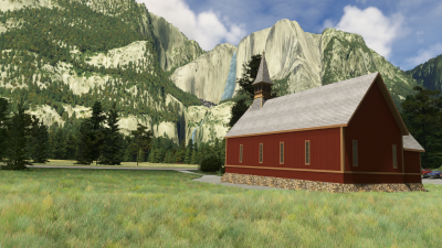 Cli4D Designs Yosemite Valley - Microsoft Flight Simulator screenshot