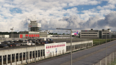 EDFH Frankfurt Hahn Airport - Microsoft Flight Simulator screenshot