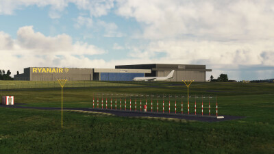 EDFH Frankfurt Hahn Airport - Microsoft Flight Simulator screenshot