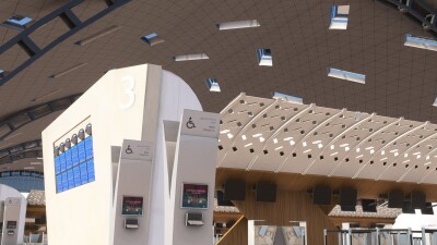 OTHH Hamad International Airport - Microsoft Flight Simulator screenshot