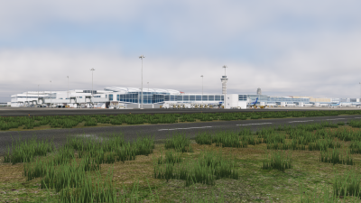 RJTT Tokyo Haneda Airport - X-Plane 12 screenshot